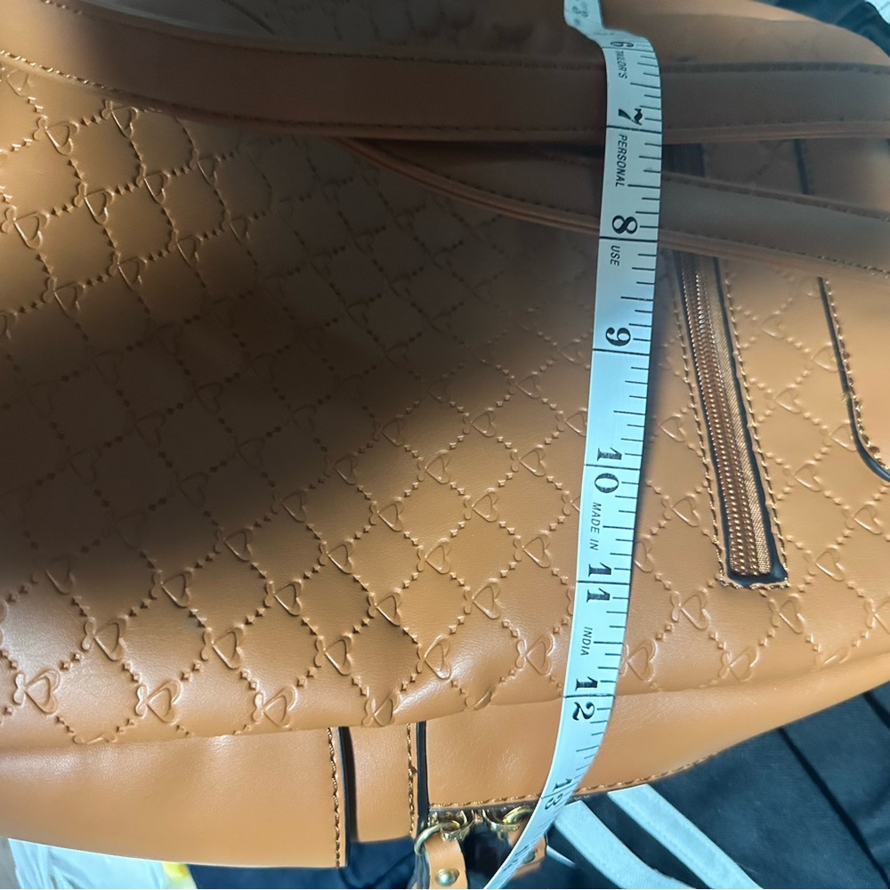 Brown print Backpack/Wallet Set - Picture 3 of 12